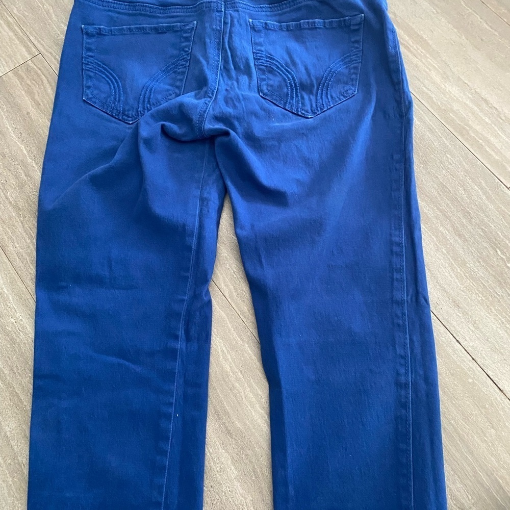 HOLLISTER Skinny Low Rise Denim Jeans Blue Pants Denim Women's Size 3 26 - Picture 5 of 5